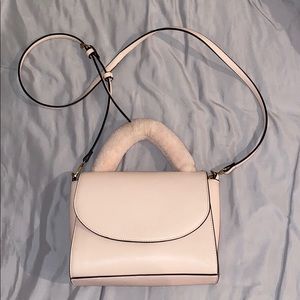 TARGET light pink purse with faux fur detail🌸💕